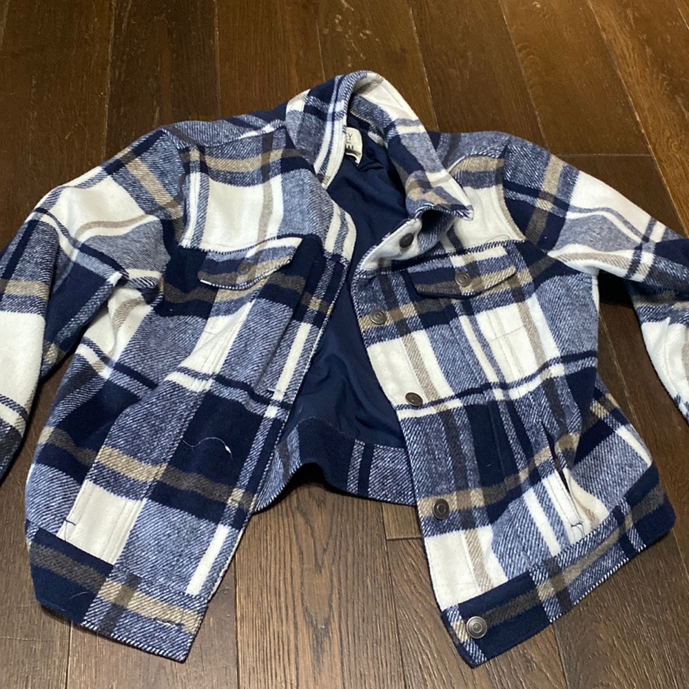 Navy blue Shacket